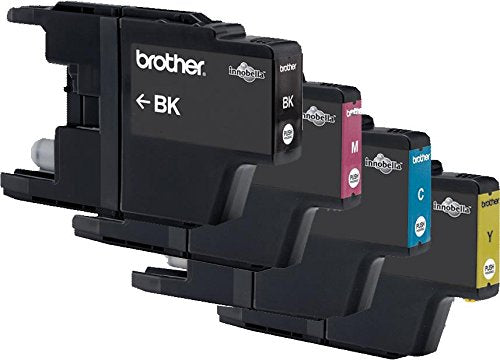 BROTHER LC-1220 cartouche d encre noir et tricolore capacité standard 4 x 300 pages 1-pack blister sans alarme