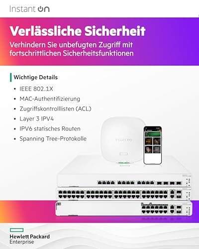 HPE Networking Instant On 1960 12XGT 4SFP+ Switch Commutateur C2+ intelligent 12 x 100/1000/10000 + 4 x 10 Gigabit SFP+