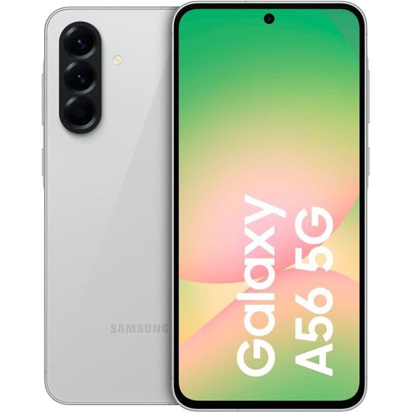 Samsung A566 Galaxy A56 (Double Sim - 6.7", 128 Go, 8 Go RAM) Gris Clair