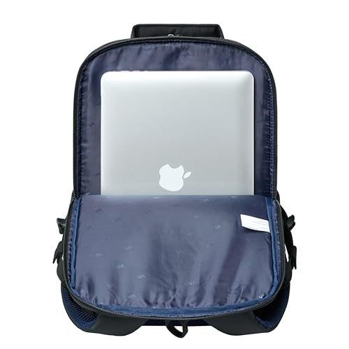 Sac à dos pro 15,6"-16"passant valise Polyester ECO noir dép