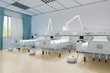 NEOMOUNTS FPMA-HAW200 Support mural pour écran médical 10-27p - h 0-149 cm - ressort à gaz