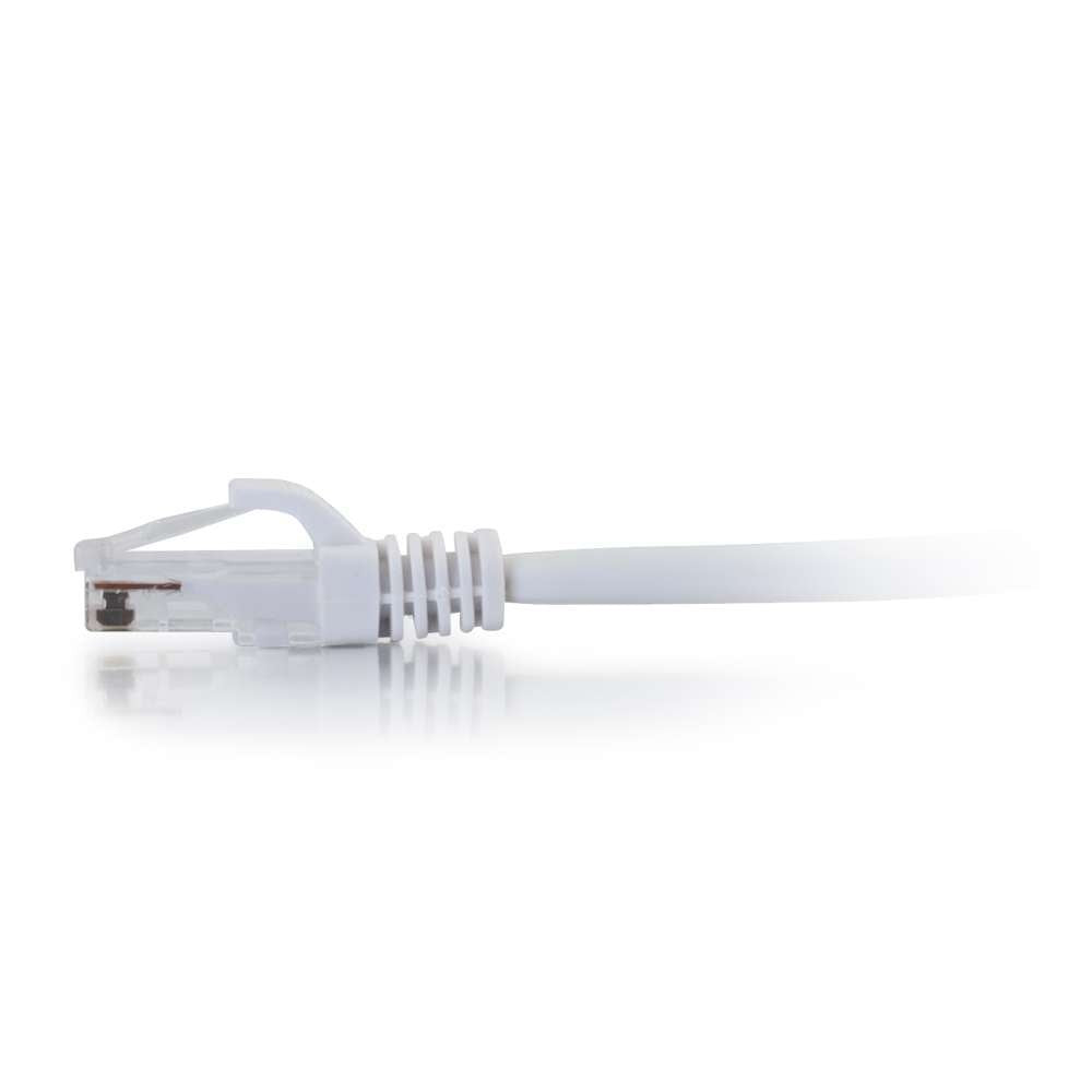 Cbl/0.5M White CAT6PVC SLess UTP C