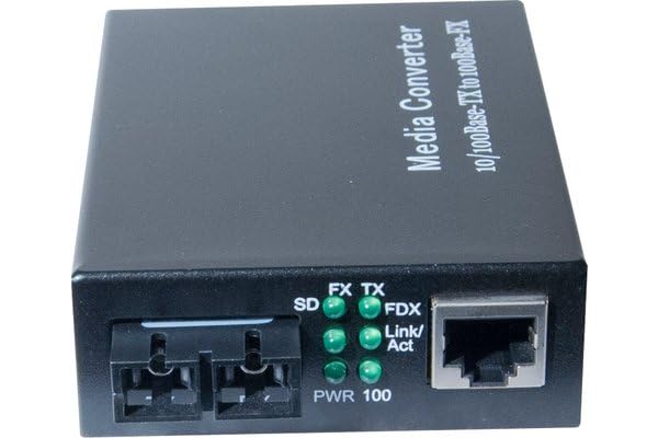 Convert RJ45 10/100/1000 - Fibre Gigabit multimode SC 550M