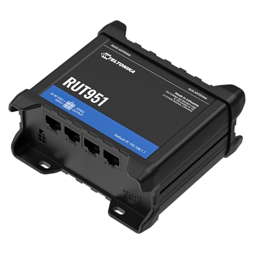 TELTONIKA NETWORKS RUT951 4G/LTE/3G/2G router MEIG version