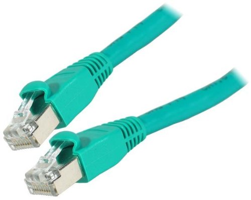 Cordon RJ45 catégorie 6 S/FTP vert - 20 m