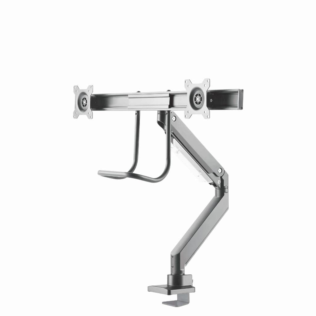 NEOMOUNTS NM-D775DXSILVER Support décran à fixer 10-32p - ressort à gaz - Topfix - arrêt 180