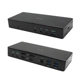 I-TEC USB-C Quattro Display Docking Station 2xDP 2xHDMI 1xGLAN 5xUSB 3.0 1xUSB-C-Data 1xAudio 1xMic 85W PD KL