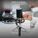 CHERRY Microphone UM 6.0 ADVANCED USB omnidirectionnel