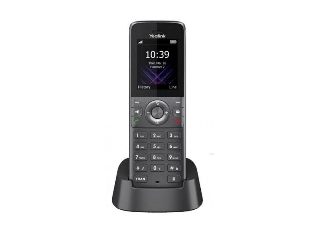 Téléphone IP Yealink W73H Noir 2 lignes TFT