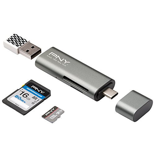 USB-C CARD READER/USB-A ADAPTER