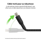 BELKIN 100w USB-C to USB-C Braided Cable 3M Black