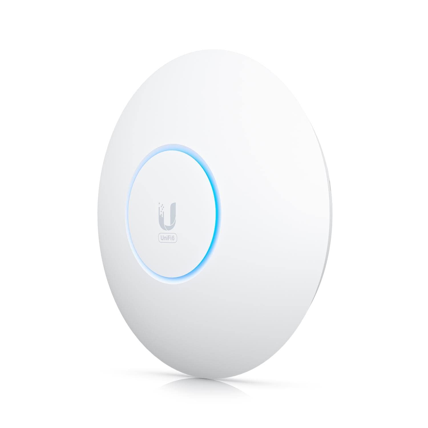 Ceiling-mount WiFi6E AP with 2.5GbE 10.