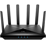 Cudy P5 routeur sans fil Gigabit Ethernet Bi-bande (2,4 GHz / 5 GHz) 5G Noir