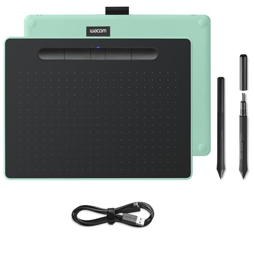 WACOM Intuos Creative Pen Medium - numériseur - USB, Bluetooth - vert pistache