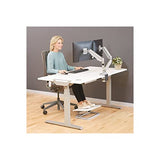 FELLOWES BRAS ARTICULE DOUBLE ECRAN EPPADUAL Silver jusqu’à 39 POUCES