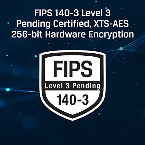 KINGSTON 32Go IronKey Keypad 200 FIPS 140-3 Lvl 3 Pending AES-256 Encrypted