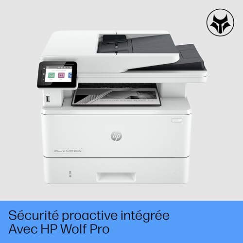 HP LaserJet Pro MFP 4102dw MFP Mono laser A4 38ppm Copy 40ppm Print 350sheets LAN Imprimante Wi-Fi USB Bluetooth