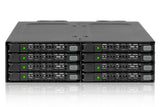 ICY DOCK Rack amovible MB998SP-B 8 disques SATA 2.5"