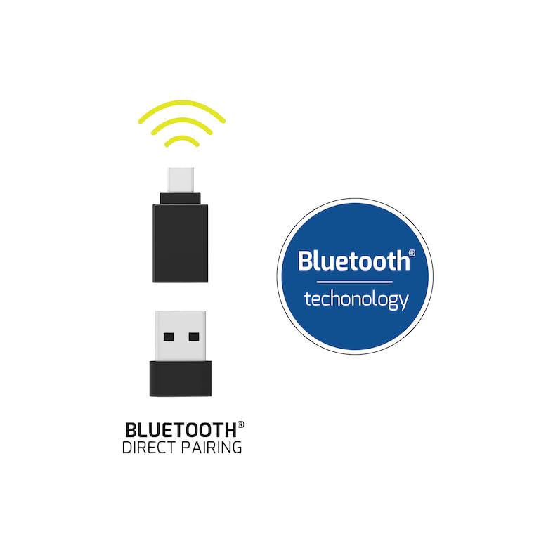 PORT DESIGNS Binaural Headset Bluetooth With Base - Pro