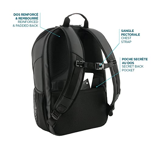 MOBILIS Sac à Dos Professionnel/Voyage 48h - TheOne - 30L - 14-15.6" - Noir