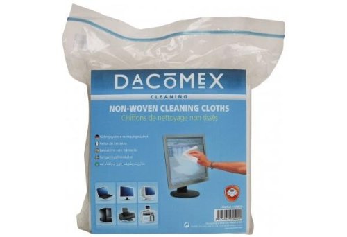 DACOMEX Sachet de 45 chiffons blancs