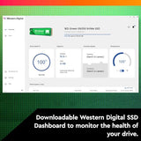 WD Green SN350 NVMe SSD 500Go M.2 2280 PCIe Gen3