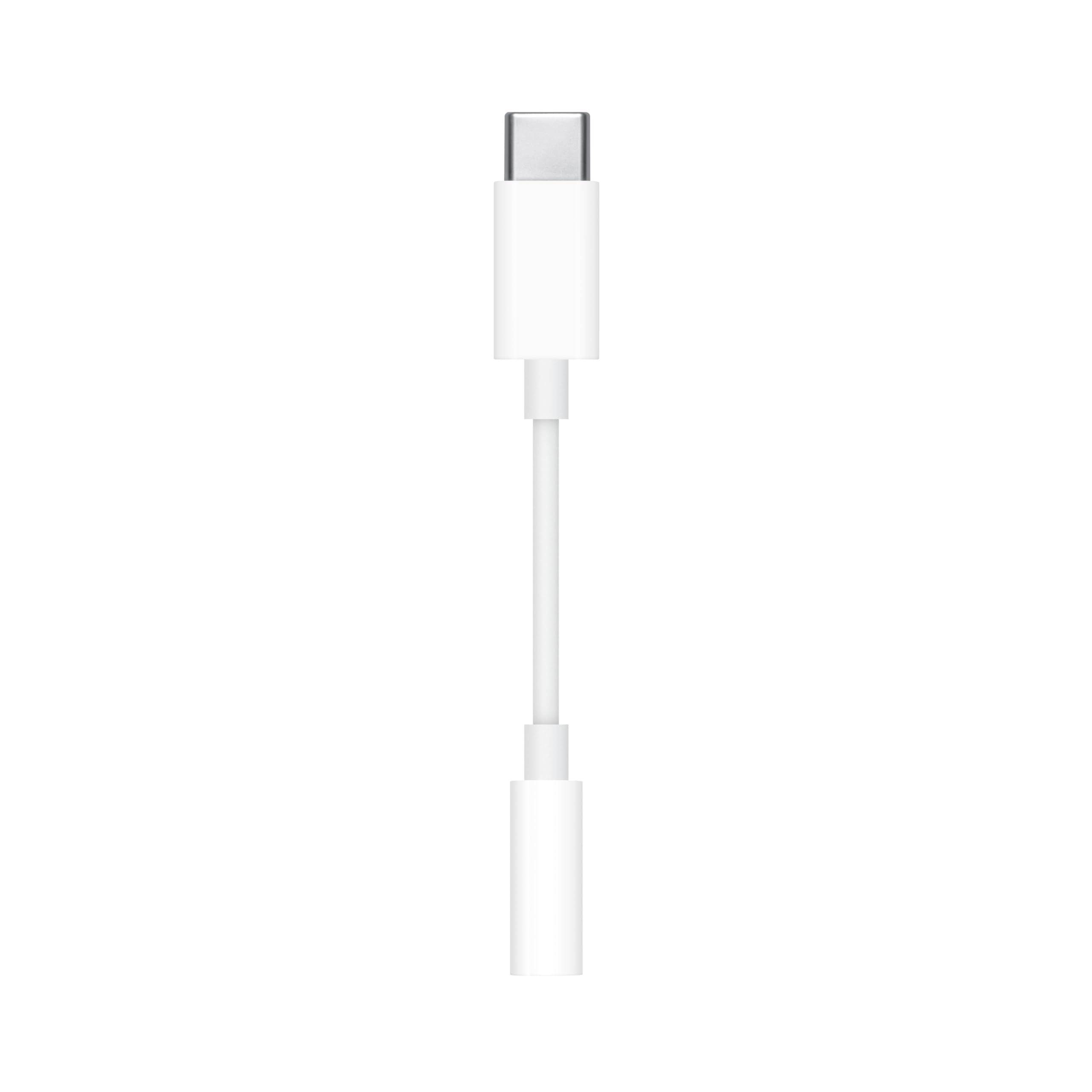 Apple MMX62 - Adaptateur d'origine Lightning vers Jack 3.5mm - Blanc (En Vrac)
