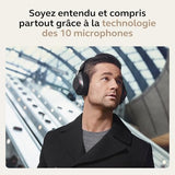 Jabra Evolve2 85, MS Stereo Casque Avec fil &sans fil Arceau Bureau/Centre d'appels USB Type-A Bluetooth Noir