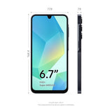 Samsung A165 Galaxy A16 (6.7'' - 256 Go, 8 Go RAM - Non EU, Garantie 2 ans Par HEM) Bleu nuit