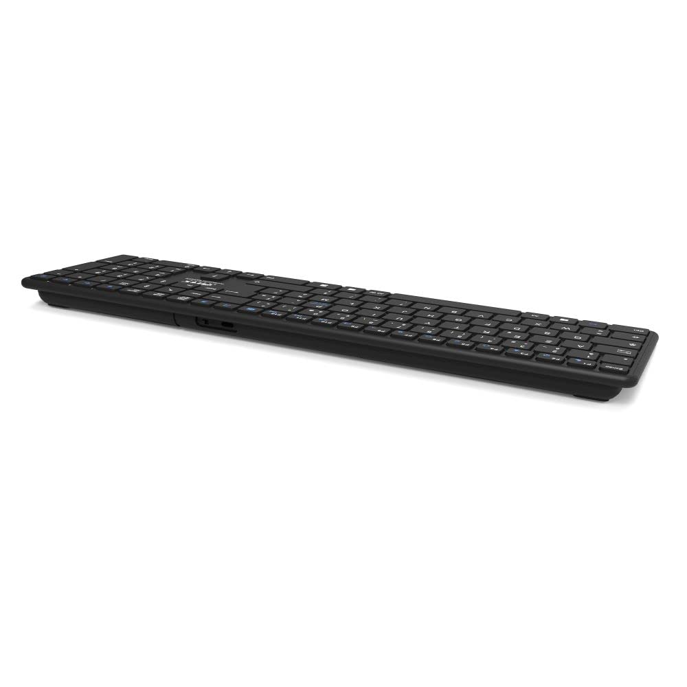 PORT DESIGNS Rechargeable Bluetooth Keyboard Ultra Slim and Elegant Design Rechargeable Battery 10meters Bluetooth range Compatible
