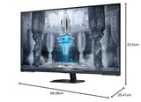 SAMSUNG ODYSSEY NEO G7 QLED - LS43CG700  43p 144Hz - SMART - Ecran UHD 4K 3840x2160 VA 1ms HDR10+ 400cd/m² 100000 :1 enceintes LAN
