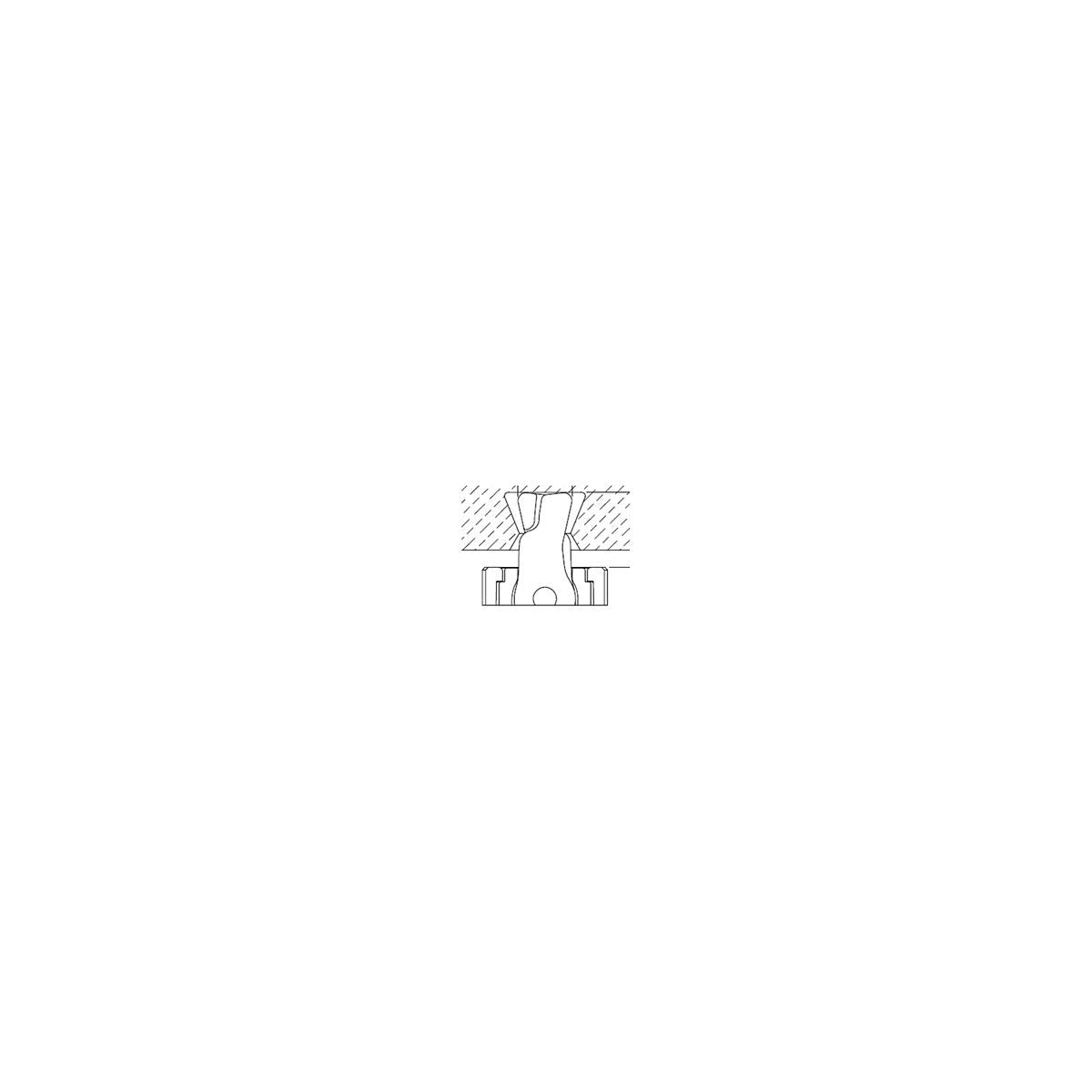 Noble Wedge Lock Rotating Slim White