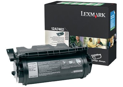 Toner LEXMARK 12A7612 - Noir
