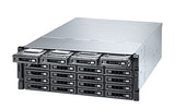 QNAP 24-Bay 4U Rackmount NAS Intel Xeon E-2236 6 cores/12 threads 3.4GHz processor 128Go ECC DDR4 24x2.5p/3.5p SATA