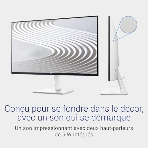 DELL S Series S2425H LED display 60,5 cm (23.8") 1920 x 1080 pixels Full HD LCD Noir, Argent