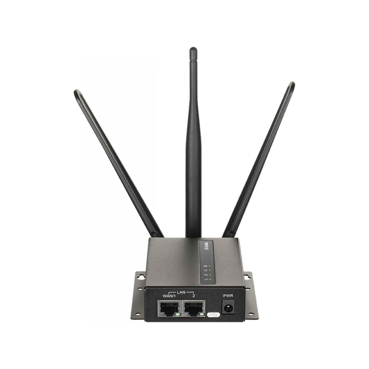 D-LINK 4G VPN LTE Cat 4 Industrial M2M Router Wi-Fi Dual SIM 2 External LTE Antennas 1 External Wi-Fi N Antenna 1 WAN/LAN FE Port