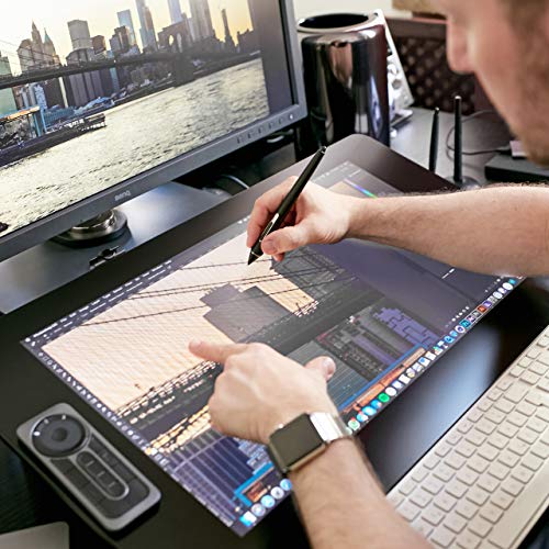 WACOM Écran interactif Cintiq Pro 24 Touch avec écran UHD + Stylet - Noir