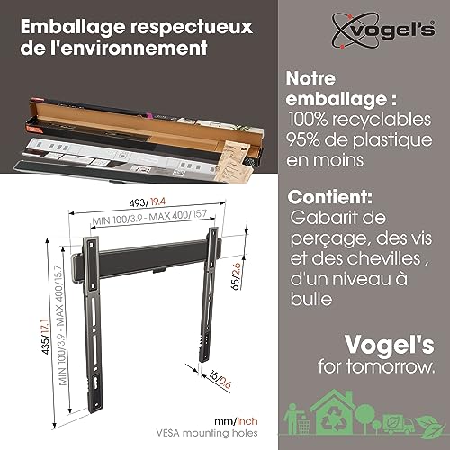 VOGEL S Support écran mural TVM 5405