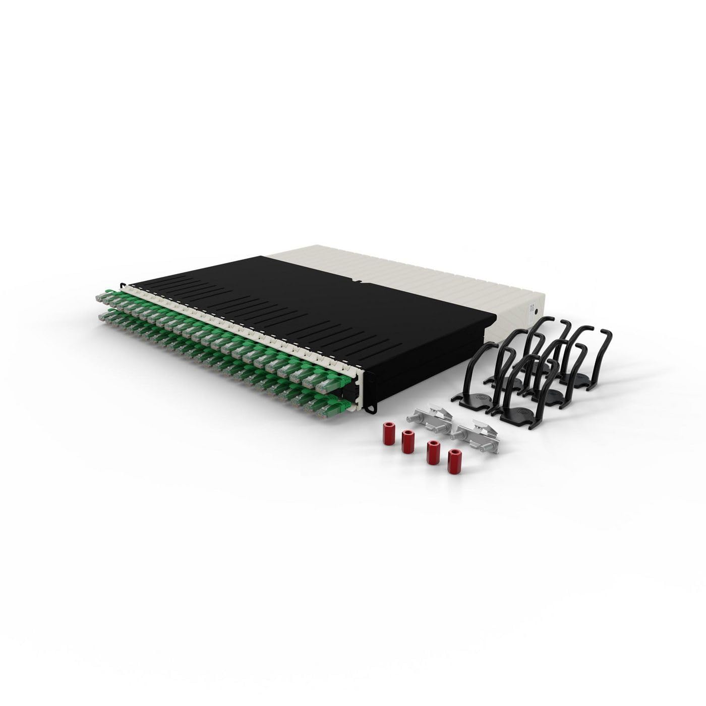 PATCHBOX ONE 24x CAT6A UTP VERT 0,8 m 8U