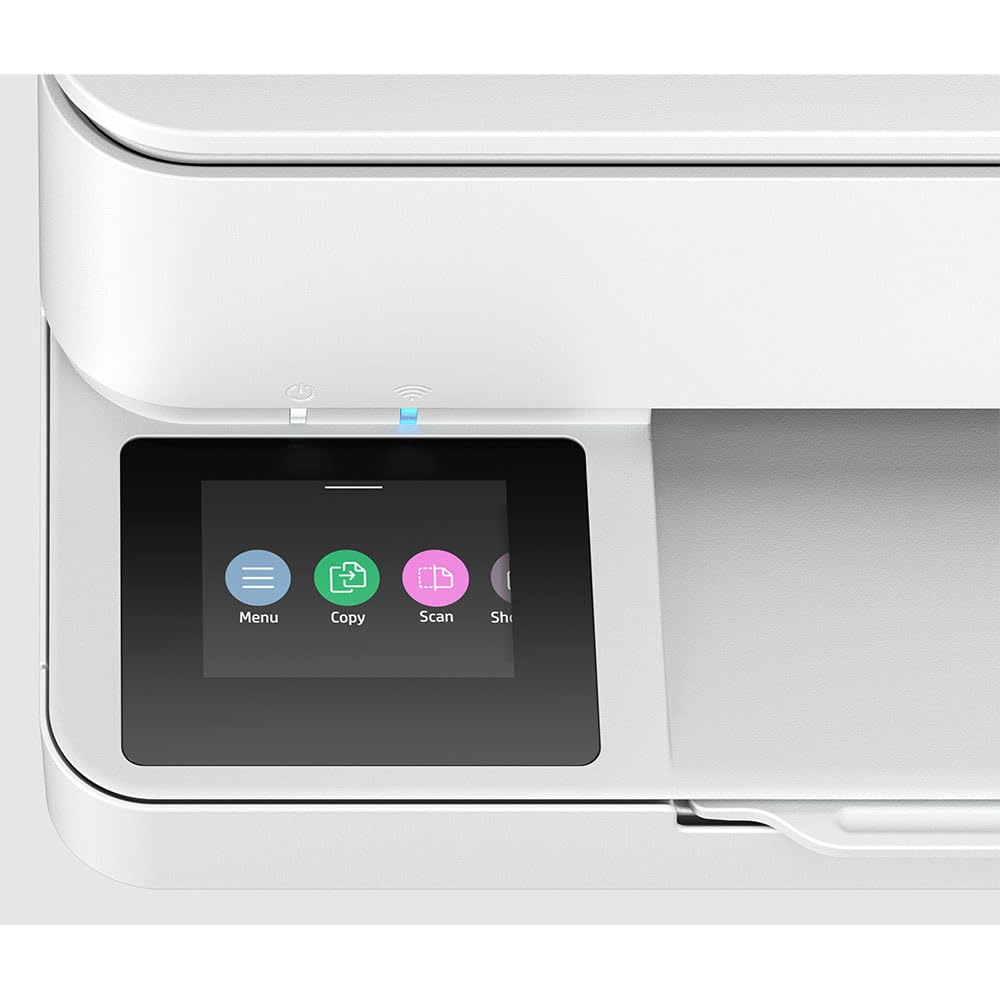 HP ENVY 6110e All-in-One MFP colour inkjet 216x297mm A4 8ppm Copy 10ppm Print 100sheets USB Wi-Fi White