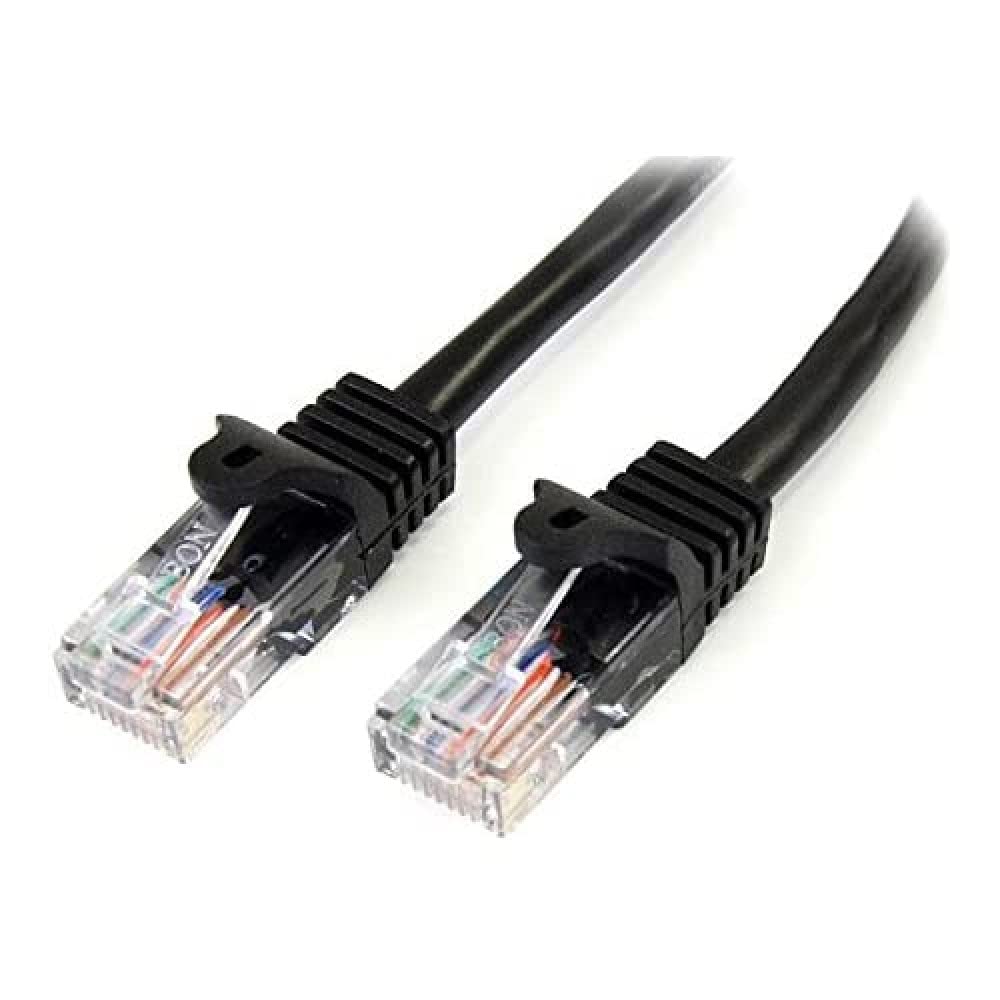 5m Black Snagless UTP Cat5e Patch Cable