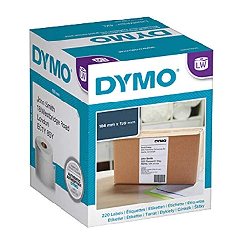 DYMO Etiquette pour LabelWriter 54mm x 101mm,2640 étiquettes