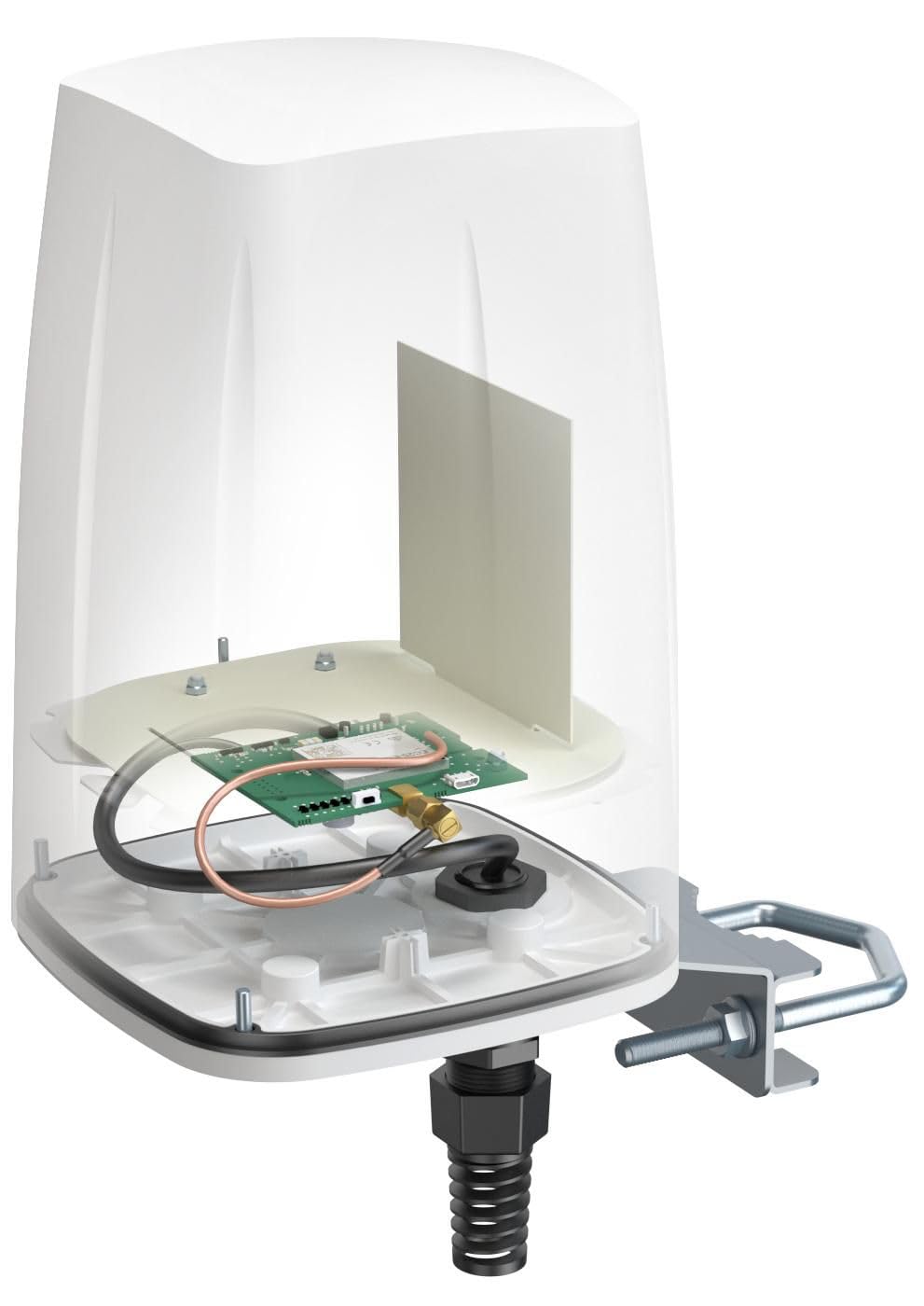 QuWireless A140S Antenne Omni-Directionnelle 4 dBi Gain 0.694-2.7 GHz