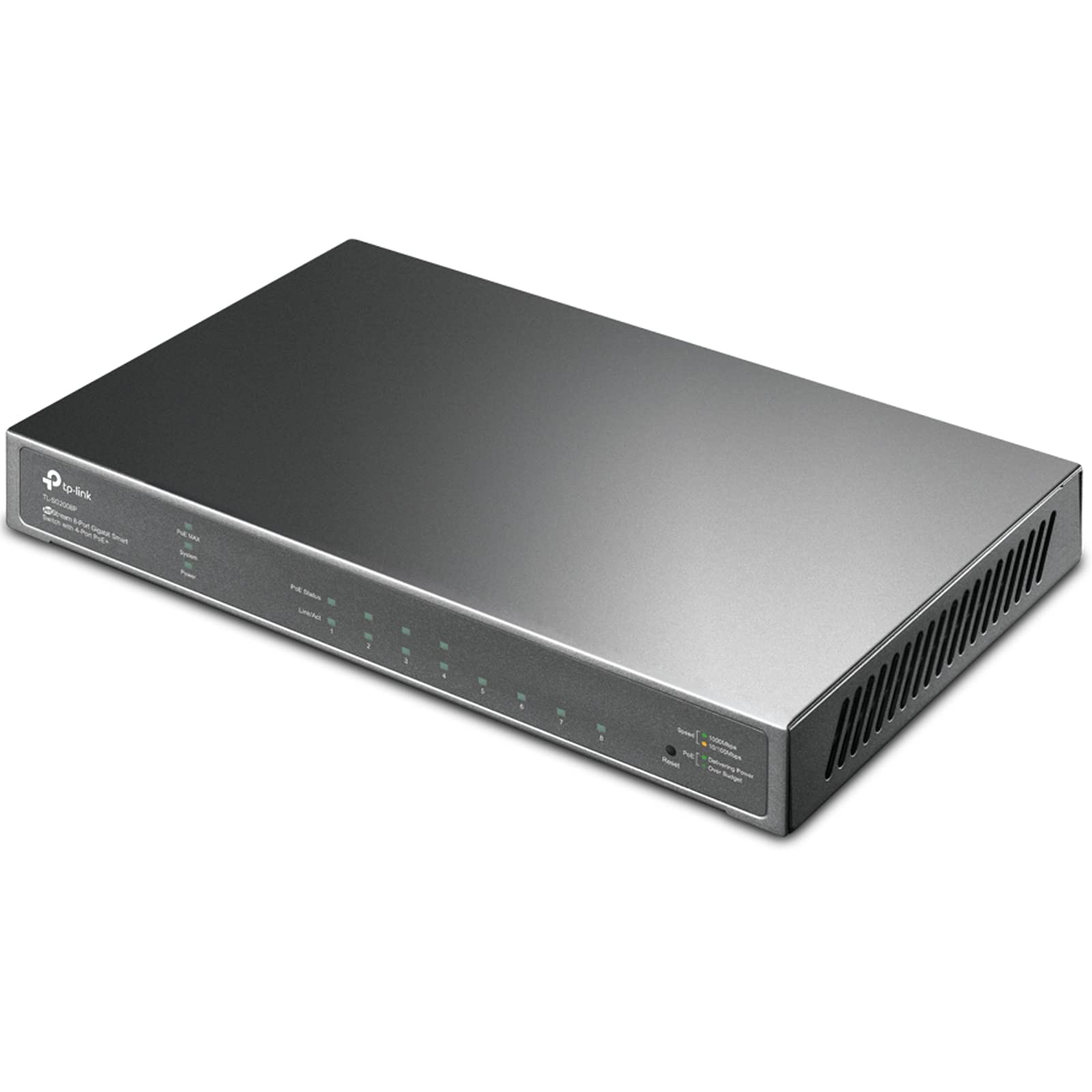 JetStream 8-Port Gigabit Smart Switch