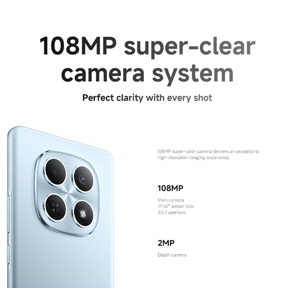 Xiaomi Redmi Note 15 4G (6.77'' - 256 Go, 8 Go RAM) Bleu