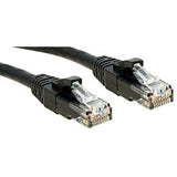 LINDY UTP Cat.6 Cable Black 2m LSOH incl. Testprotocol