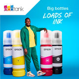 EPSON 1LB 104 EcoTank Magenta ink bottle