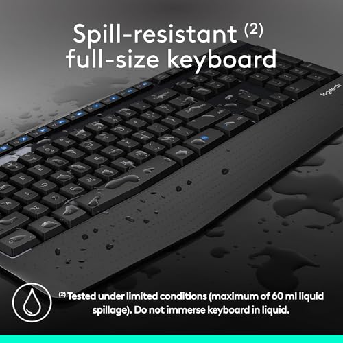 Logitech MK345 clavier Souris incluse Universel RF sans fil QWERTY Anglais Noir