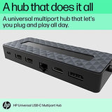 HP 50H55AA USB 3.2 Gen 2 (3.1 Gen 2) Type-C Noir