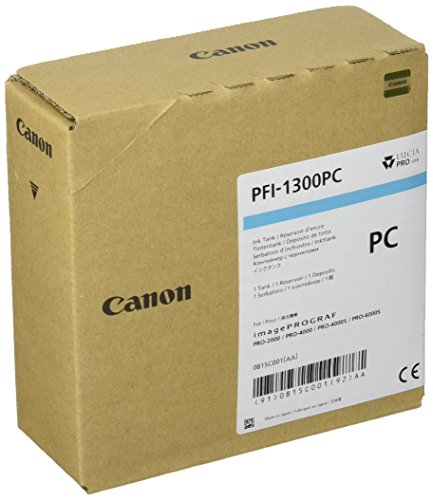 CANON Cartouche encre PFI-1300 PC Photo Cyan 330 ML PRO 2000-4000